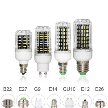 E26 E27 E12 E14 G9 GU10 LED Corn Bulb 4014 SMD Light 10W 20W 25W 30W Lighting 36leds 72leds 96leds 138leds Ampoule Led Spotlight