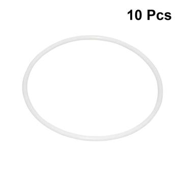 10Pcs 8.5/16/20cm Dreamcatcher Round Hoop White Plastic Ring Wrapping Circle For DIY Manual Handmade Wicker Crafts Tool