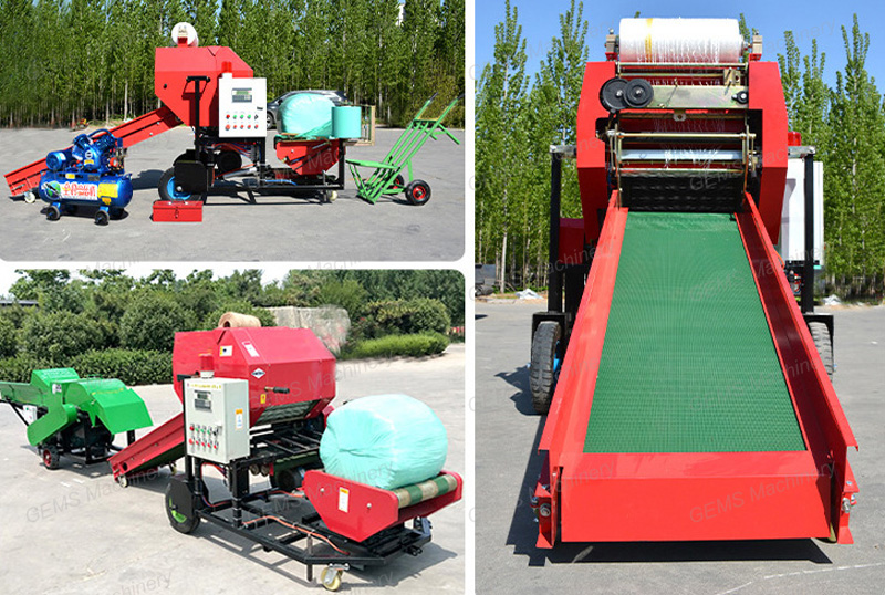 silage baler and wrapper 8