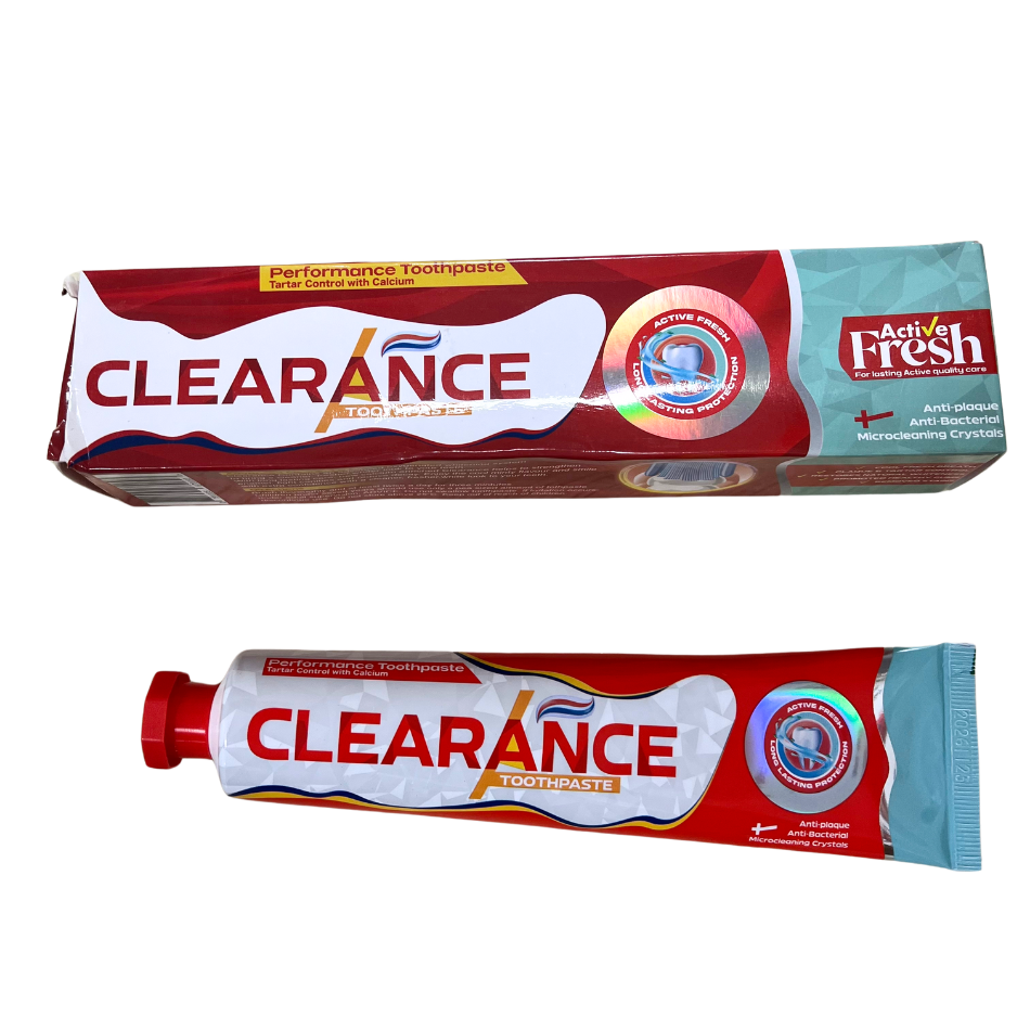 Clearance Toothpaste Png