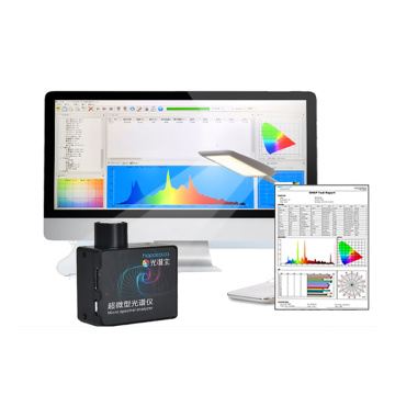 Spectrometers 380-780nm test CCT CRI Lux Spectrum