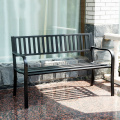 Courtyard Iron Lounge Chair Outdoor Balcony Chair, Double Chair, Park Back Chair Leisure Bench