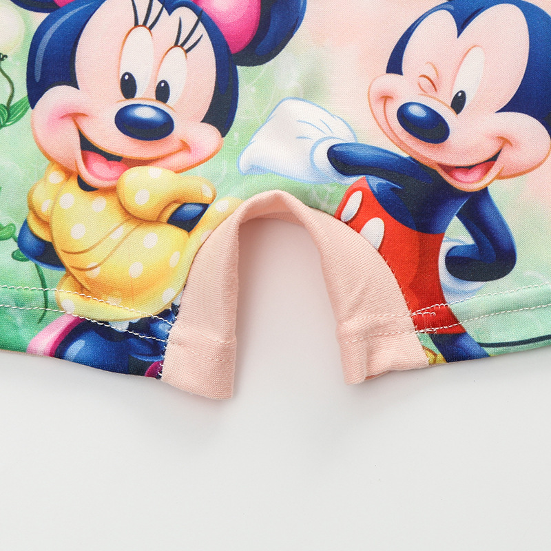 5pc/package Cartoon Girls Underwear Boxer Knicker Panties Children Cotton Underpants Girls Minnie Pattern Little Kids Underwear