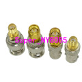 4pcs/set BNC to SMA 4 Type Male&Female RF adapter connector