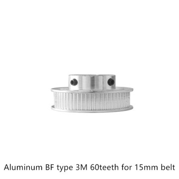 BF type 60 teeth 3M Timing Pulley Bore 8mm for HTD 15mm belt used in linear pulley 60Teeth 60T