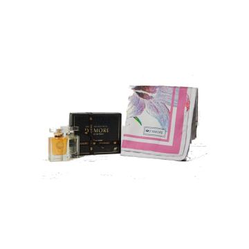 D'amore 100 Ml EDP Pink Shawl Gift For Men & Women Perfume Set