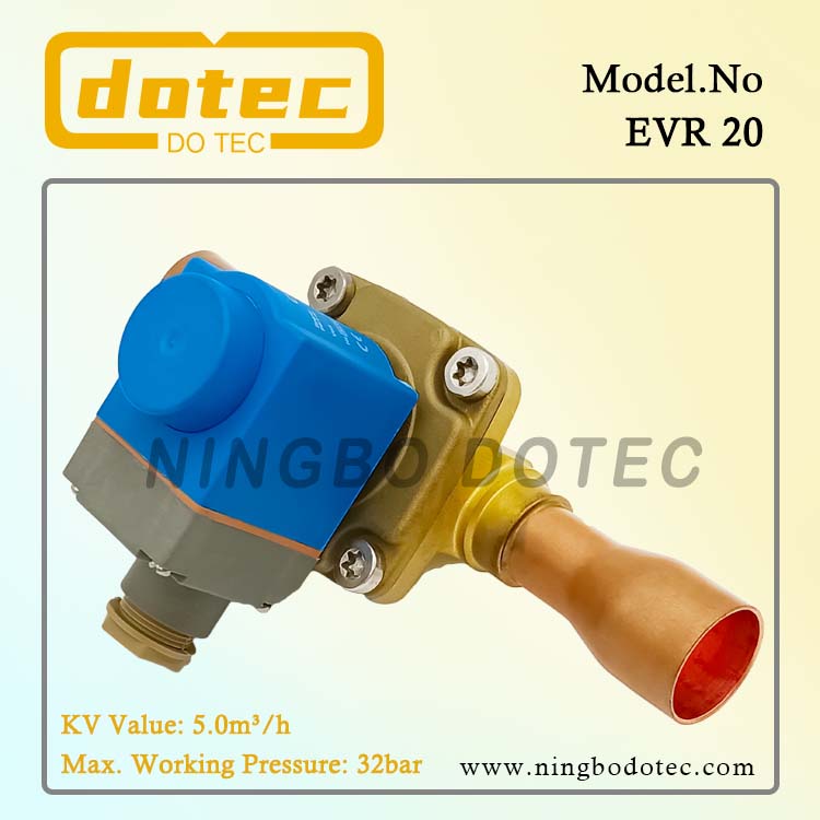 1-1/8'' EVR 20 Danfoss Refrigeration Solenoid Valve 032F1244