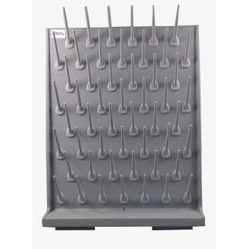 Drying Rack 52 Pegs Laboratory single side detachable gray drip rods 52 rods (high density PP) Laboratory supplies