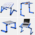 Foldable 360 Degree Adjustable Laptop Desk Computer Table Stand Tray For Sofa Bed Laptop Desk With Mouse Pad