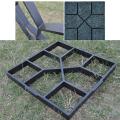 New Garden Walk Pavement Mold DIY Manually Paving Cement Brick Stone Road Concrete Molds Path Maker Reusable DIY Manually Paving