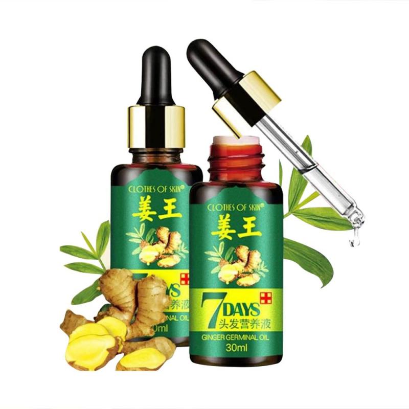 30ml Ginger Germinal Oil Hair Nutrient Solution New Hair Growth Essence Hair Loss Treatment Hair Care TSLM1