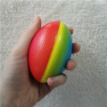 6PCS Anti Stress Relief Ball 9CM American Football Squeeze Ball Soft Rubber PU Foam Sponge Toys for Boys Kids