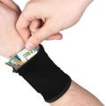 Unisex Multifunctional Wrist Band Zipper Ankle Wrap Sport Wrist Strap Wallet Storage For Running Gym Cycling Sports Safety