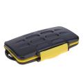 ALLOYSEED 12 Slot Waterproof Memory Card Case Protector Holder SD Micro SD TF Cards Storage Box Protective Cover Case Carry Bag