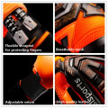 ZHENZU Professional Goalkeeper Gloves Finger Protection Thickened Latex Soccer Goalie Gloves Football Goalkeeper Gloves