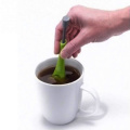 Tea Infuser Built-in plunger Healthy Intense Flavor Reusable Tea bag Plastic Tea&Coffee Strainer Measure Swirl Steep Stir Press