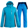Ski Suit Women Winter Snow Wear Set Thick Waterproof Ski Jacket and Pants Set -30 Degree Ski and Snowboarding Suits Brand