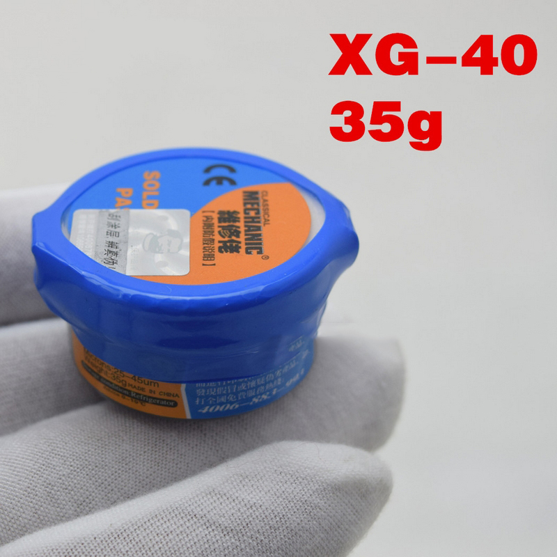 Mechanic Solder Paste BGA SMD PCB Flux for Soldering Welding Fluxes Tin Cream Sn63/Pb37 Flux Repair Tool XG-50 XG-30 XG-40 XG-80