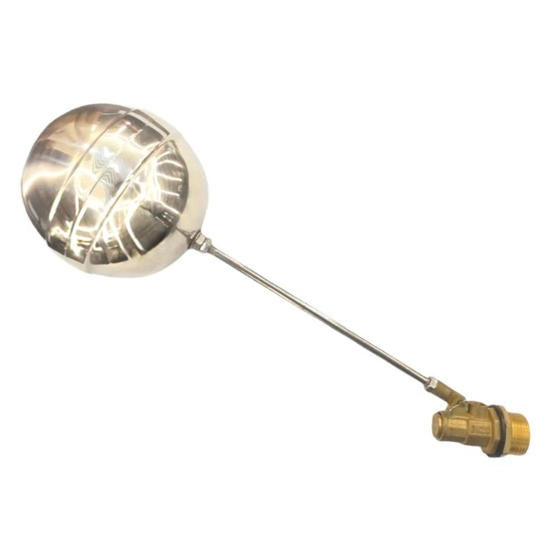 Brass float ball valve