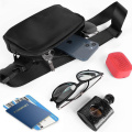 Wholesale new style sport fanny pack portable outdoor running chest bags for men gym travel chest shoulder bag