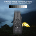 40# 2pc Slim Work Light Rechargeable COB LED Magnet Swivel Black Tactical Military Repair Car Waterproof Mechanic Climbing tool