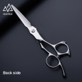 Montevr 6 inch barber scissors ball bearing screw professional japan hair scissors salon hairdressing scissors smooth cutting