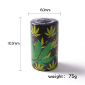 8 Dram/288ml Vacuum Plastic Airtight Herb Containers Tobacco Storage Box Oil Drum 1/10 Smoking Jar With Lid For Honey