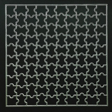 15.3cm Jigsaw Puzzle Cutting Dies Scrapbooking Paper Card Craft Dies DIY Embossing Metal Stencil Decorative Dies Cutter