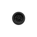 4pcs Upgrade Wheel Rim Wheel Hubs Rubber Tires for WPL D12 RC Car Spare Parts Accessories Children Toys