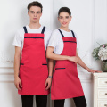 2019 Chef Waiter Waitress Apron Men Women Food Service Restaurant Canteen Cafe Kitchen Hotel Baking Cook Bar Work Uniforms