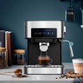 HiBREW 19 bar espresso coffee machine inox case semi automatic expresso maker,cafe powder espresso maker, cappuccino
