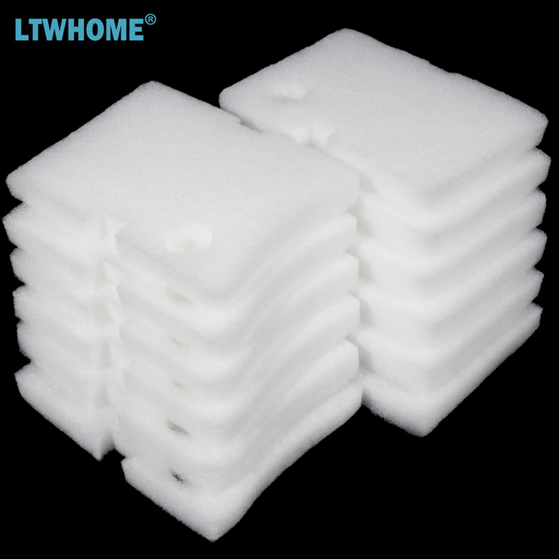 LTWHOME White Fine Filter Media Fit for Hydor Professional Canister Filter 250 / 350