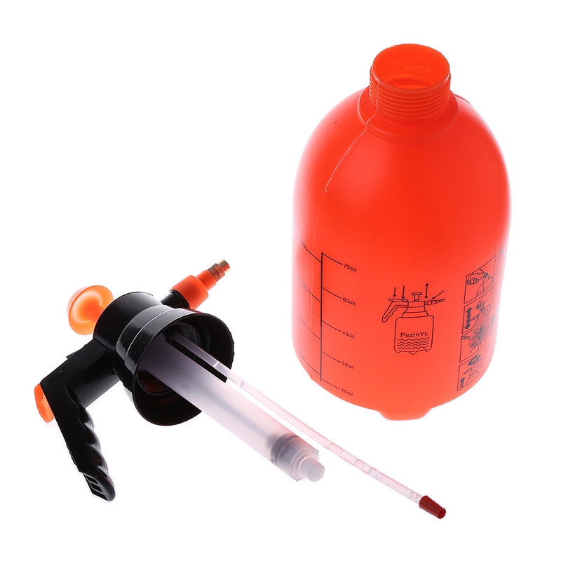 2.0L Car Washing Pressure Spray Pot Auto Clean Pump Sprayer Bottle Pressurized Spray Bottle High Corrosion Resistance