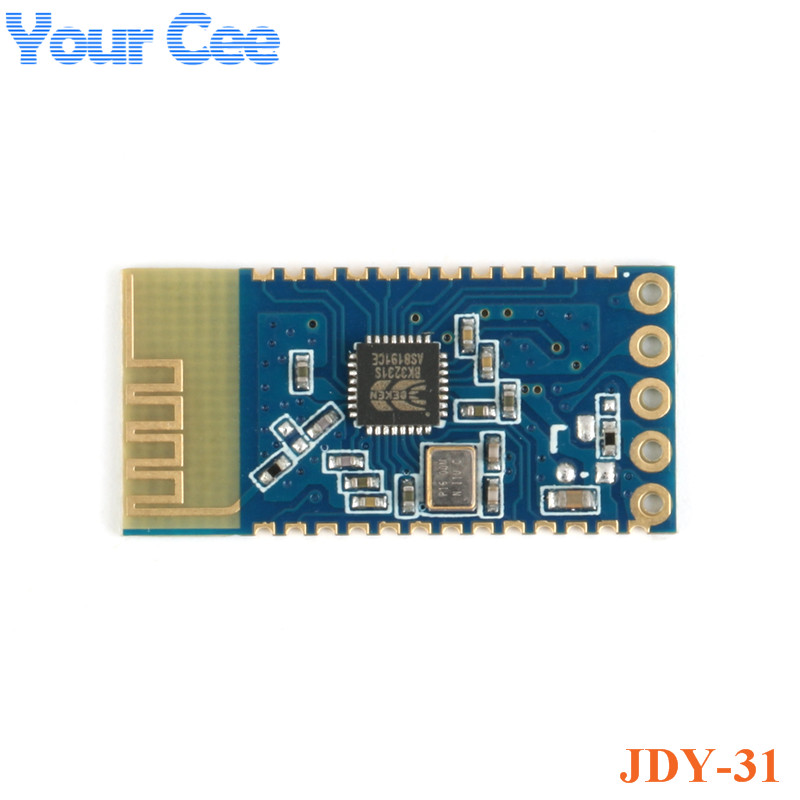 JDY-31 Bluetooth 3.0 SPP-C Bluetooth Module Serial Port Pass-through Wireless Communication 2.4G JDY-30 Compatible HC-05 HC-06