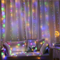 3x2/3x3m LED Garland Curtain Garland on The Window USB String Lights Fairy Festoon Remote Control Christmas Decorations for Home