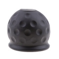 50mm Car Towbar Towball Plastic Cap Tow Ball Towing Protective Cover Black Trailer Coupling & Accessories