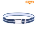 50 CM Children Kids Solid Color Unisex Canvas Belts Boys Girls Elastic Belt Adjustable