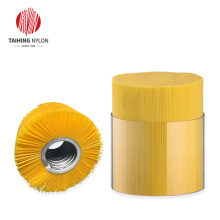 Nylon filament with alkali resistance for steel cleaning