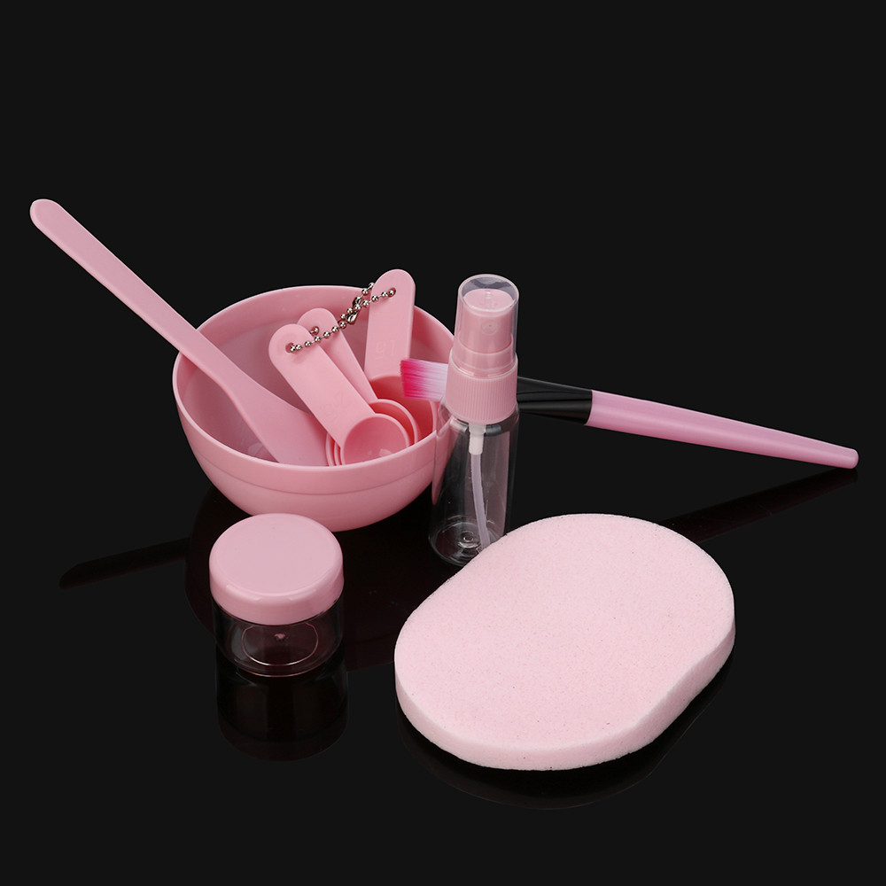 9 in 1 Mixing Bowl Brush Spoon Stick Beauty Make Up Set For Facial Mask Tools Women Makeup Tool Kits Pincel Maquiagem Tool L921