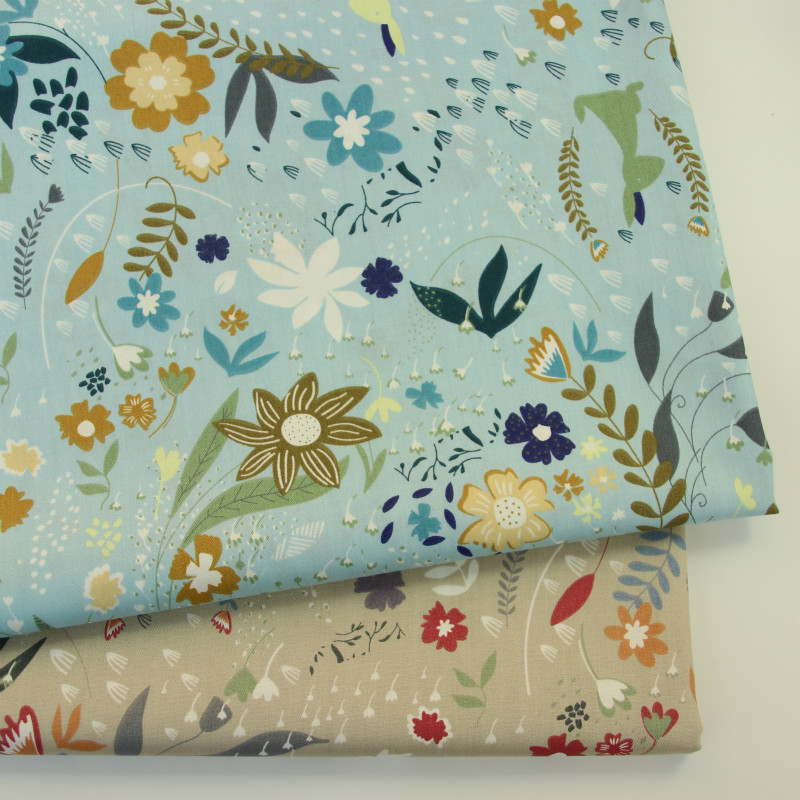 New Prints 100% cotton fabrics for DIY Sewing textile tecido tissue patchwork bedding quilting