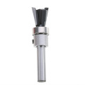 New 10 Degree 1/4" Carbide Dovetail Joint Router Bit with Bearing Woodworking Cutter Tool For Home Accessories