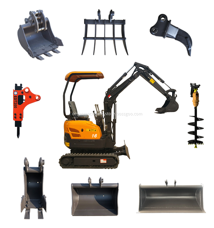 smaller excavators 