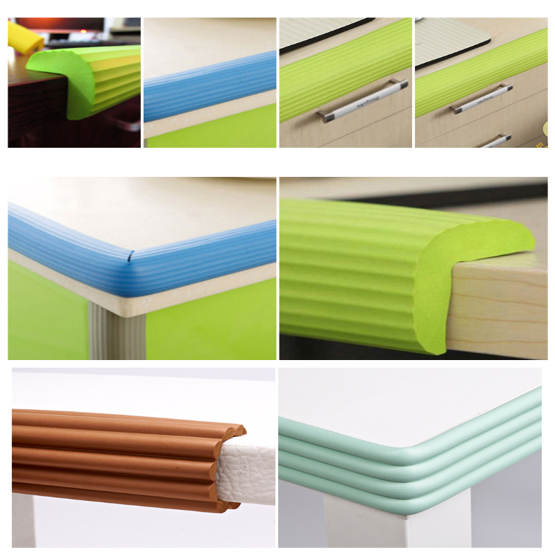 2M Baby Corner Protector Table Desk Edge Guard Strip Children Safety Protection Tape Furniture Corners Angle Protection