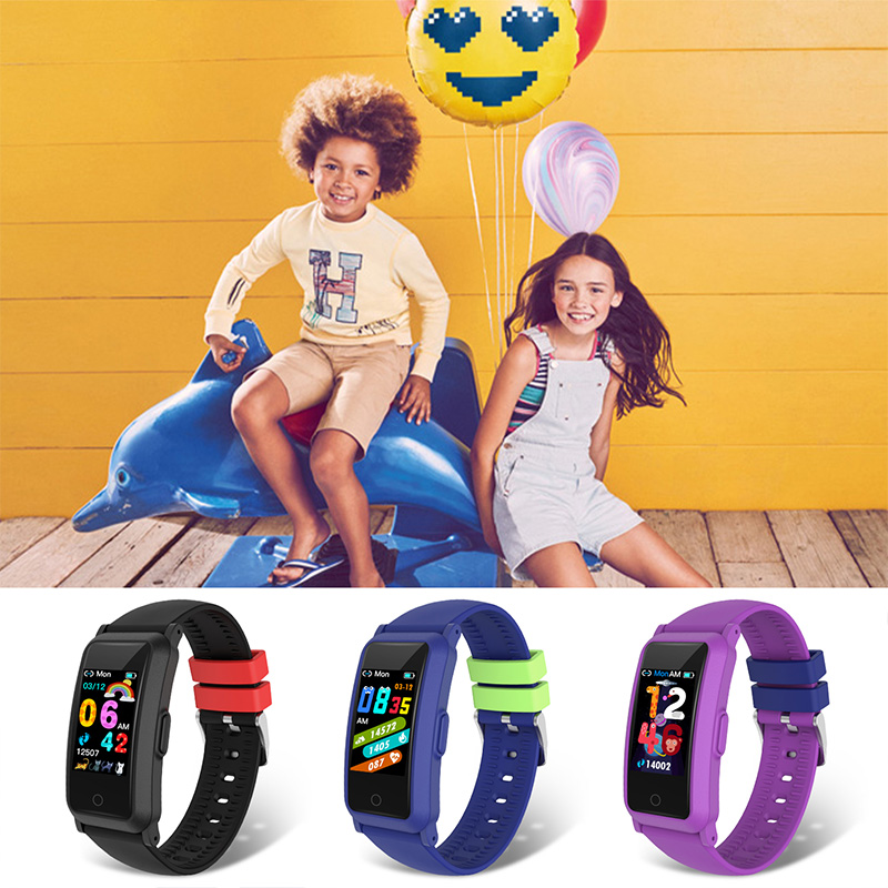 BingoFit FT907HR Smart Watch for Children Waterproof Kids Electronic Smart Bracelet Drinking Water Remind Heart Rate Tracker