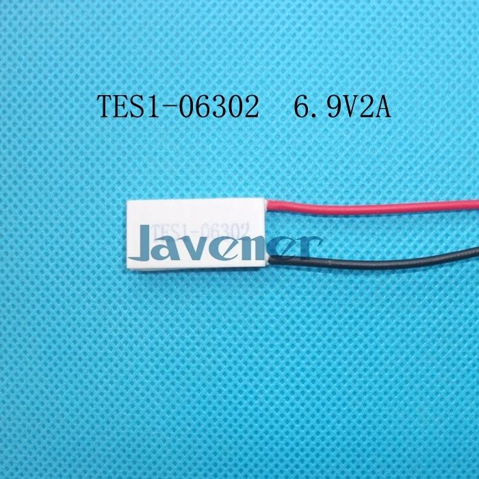 TES1-06302 15x30mm Heatsink Thermoelectric Cooler Peltier Cooling Plate 6.9V 2A Refrigeration Module
