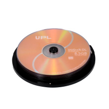 10PCS 215MIN 8X DVD+R DL 8.5GB Blank Disc DVD Disk For Data &amp; Video Supports up to 8X DVD + R DL recording speeds