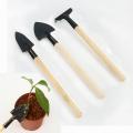 Hot Sale Home Gardening Tool Set Balcony Home-grown Mini Digging Suits Three-piece Shovel Rake Garden Tools Combination
