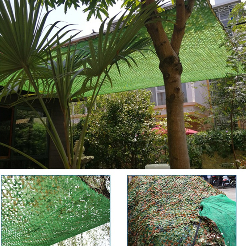 2M*5M Customizable Camouflage Net Home Garden Car-covers Outdoor Awnings Sun Shade Cloth Car Garages Carport Canopy Camo Net