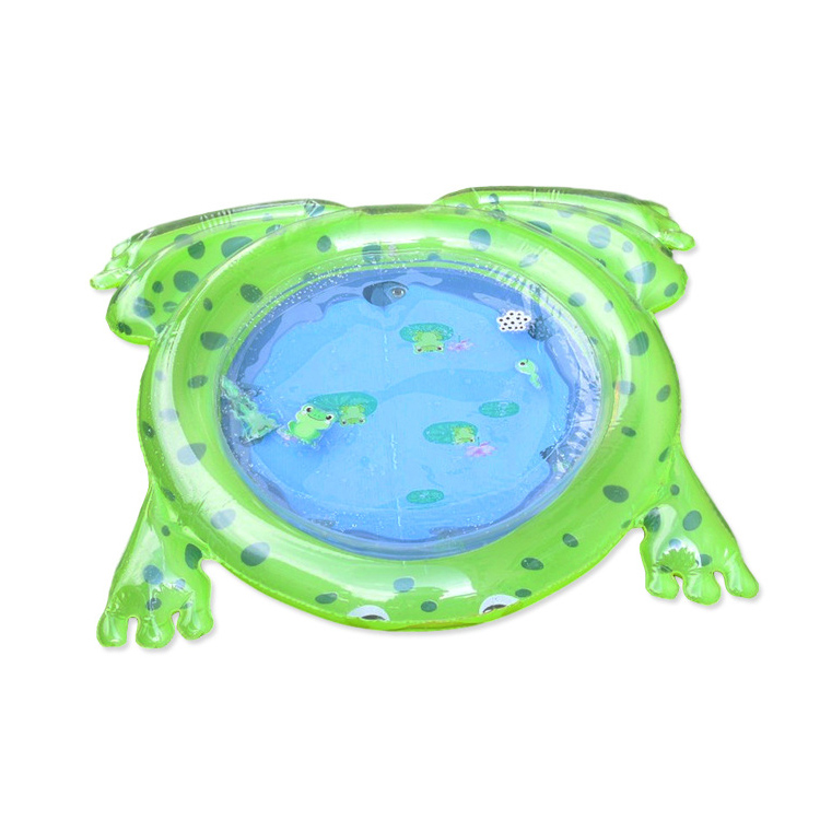 Frog Shape Baby Water Mat Baby Educational Toys 4