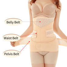 3 in 1 Postpartum Support Recovery Belly Wrap Waist Pelvis Belt Body Shaper Postnatal Shapewear maternity waist band